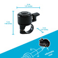 Load image into Gallery viewer, Crazy Safety Bicycle bell Bicycle bell
