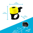 Load image into Gallery viewer, Crazy Safety Bicycle bell Bicycle bell