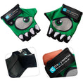 Cargar la imagen en la vista de la galería, Crazy Safety Bicycle gloves Cycling gloves with reflective eyes