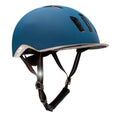 Charger l'image dans la visionneuse de la galerie, Crazy Safety Bicycle helmet Blue/petroleum / M (53-59cm) METRO urban bicycle helmet with light