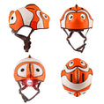 Laad afbeelding in Galerij weergave, Crazy Safety Bicycle helmet Clownfish bicycle helmet