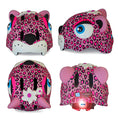 Laad afbeelding in Galerij weergave, Crazy Safety Bicycle helmet Leopard bicycle helmet