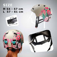 Load image into Gallery viewer, Crazy Safety Bicycle helmet RAMPAGE skater bicycle helmet - Belle