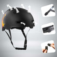 Carica l'immagine nel visualizzatore della galleria, Crazy Safety Bicycle helmet RAMPAGE skater bicycle helmet - Urban