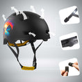 Carica l'immagine nel visualizzatore della galleria, Crazy Safety Bicycle helmet RAMPAGE skater bicycle helmet - Urban