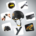 Carica l'immagine nel visualizzatore della galleria, Crazy Safety Bicycle helmet RAMPAGE skater bicycle helmet - Urban