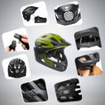 Load image into Gallery viewer, Crazy Safety Bicycle helmet TITAN fullface bicycle helmet