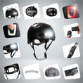 Load image into Gallery viewer, Crazy Safety Bicycle helmet Vertigo urban bicycle helmet with front and rear lights