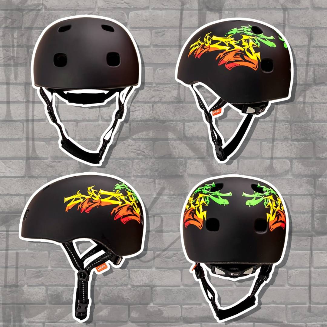 RAMP Skater Helmet - Grafitti