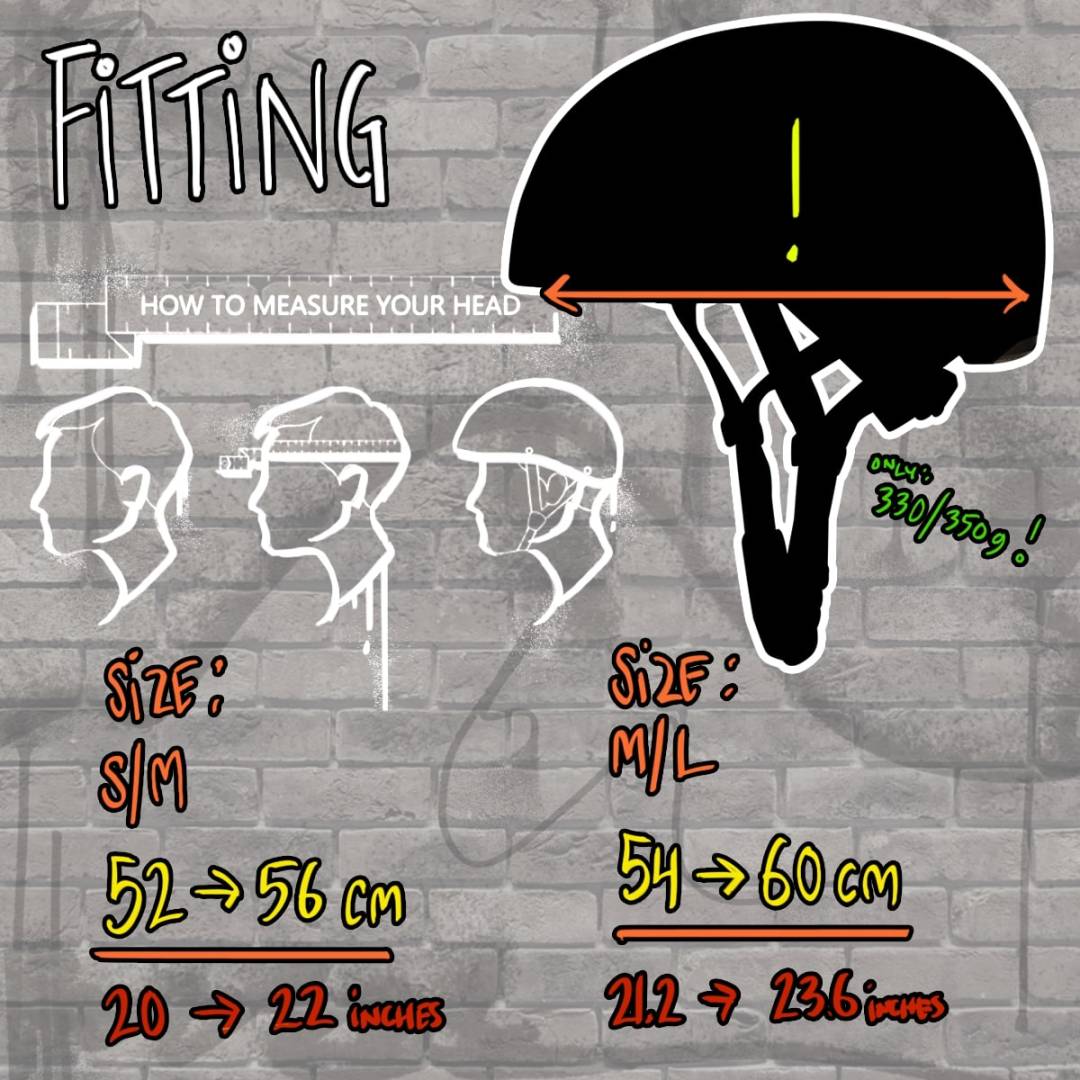RAMP Skater Helmet - Grafitti