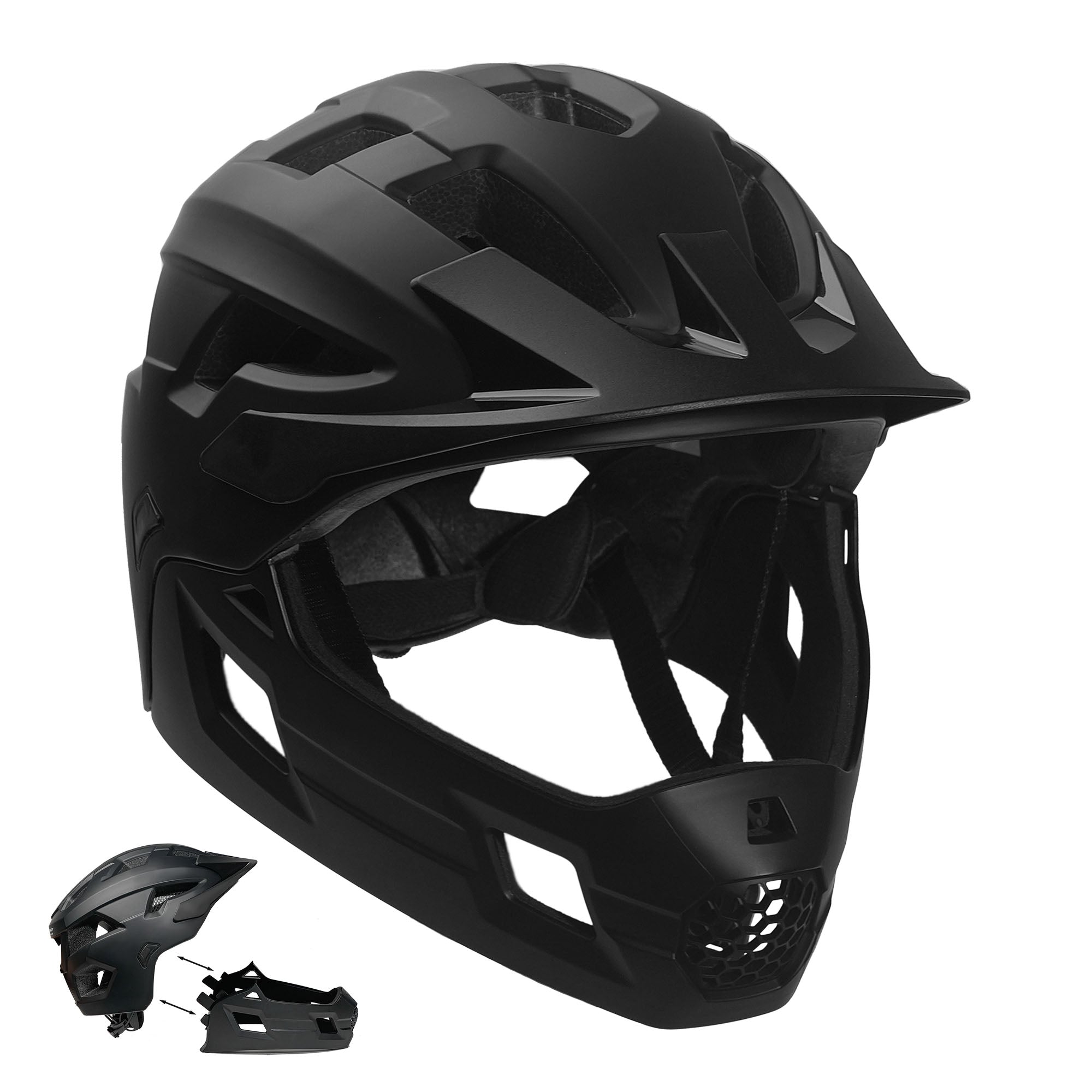 TITAN fullface bicycle helmet