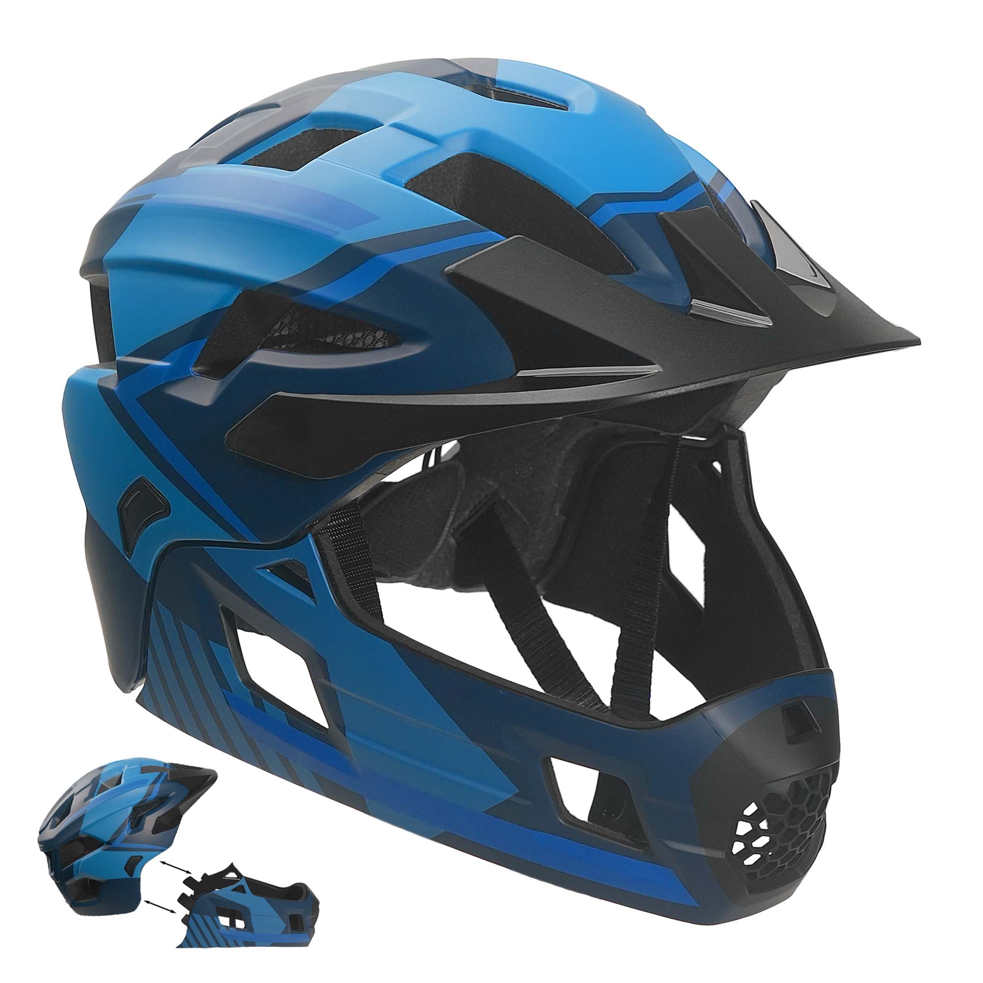 TITAN fullface bicycle helmet