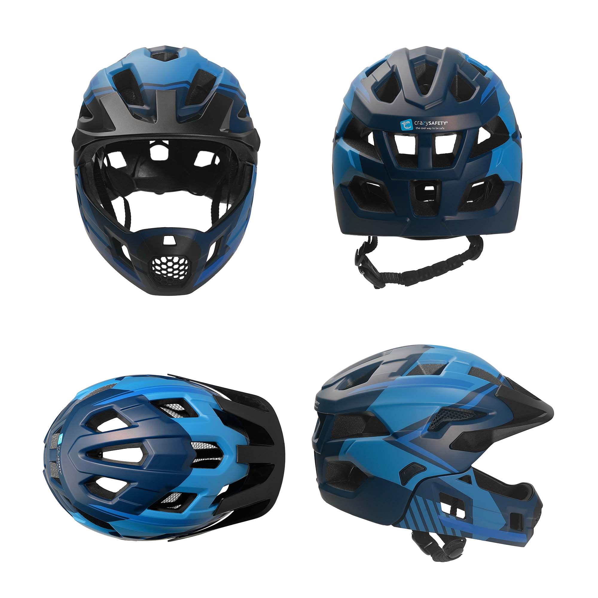 TITAN fullface bicycle helmet