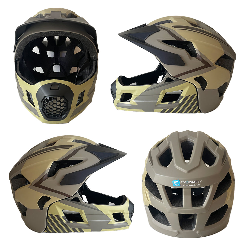 TITAN fullface bicycle helmet