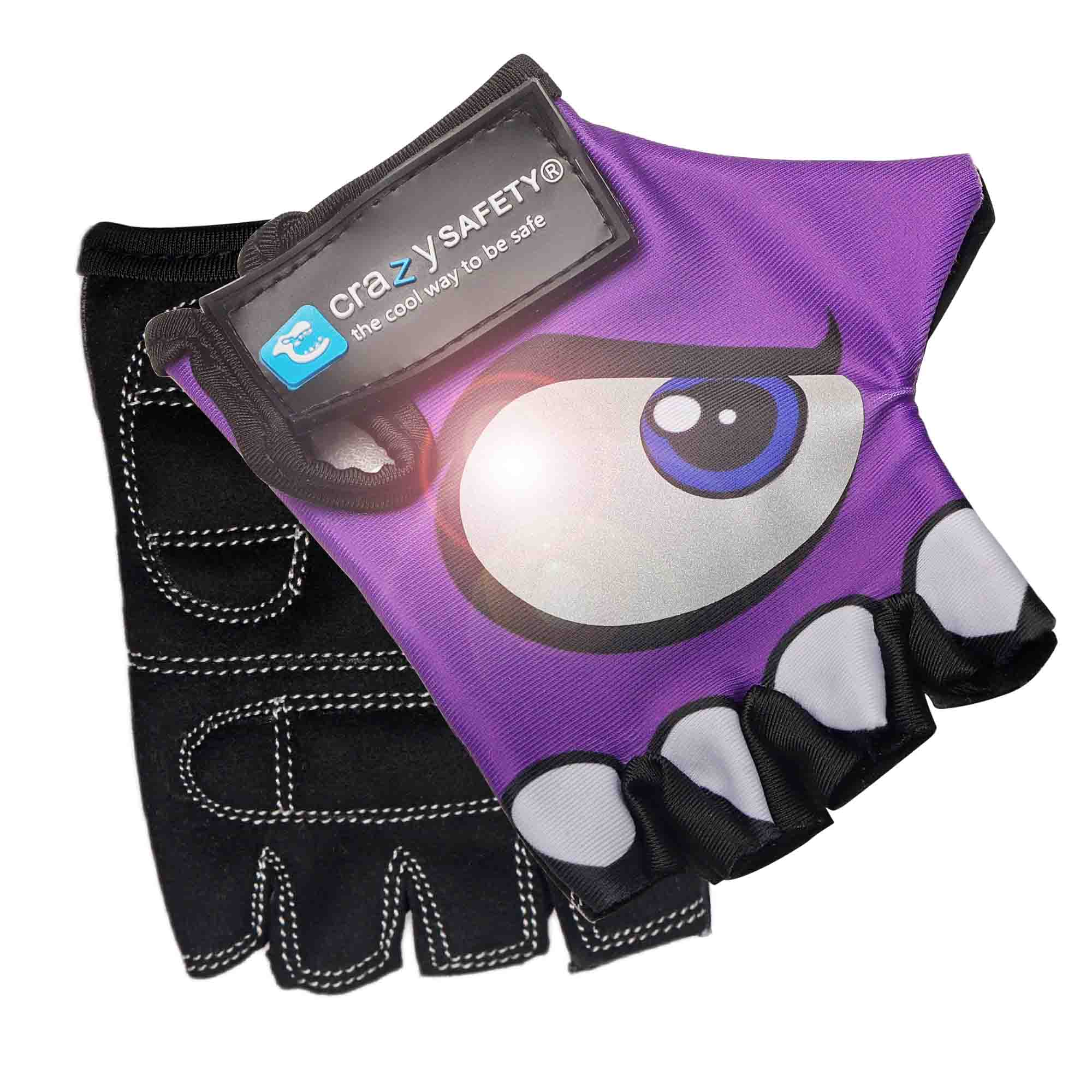  Gants de cyclisme avec yeux réfléchissants 