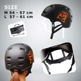 Load image into Gallery viewer, RAMPAGE skater bicycle helmet - Jungle
