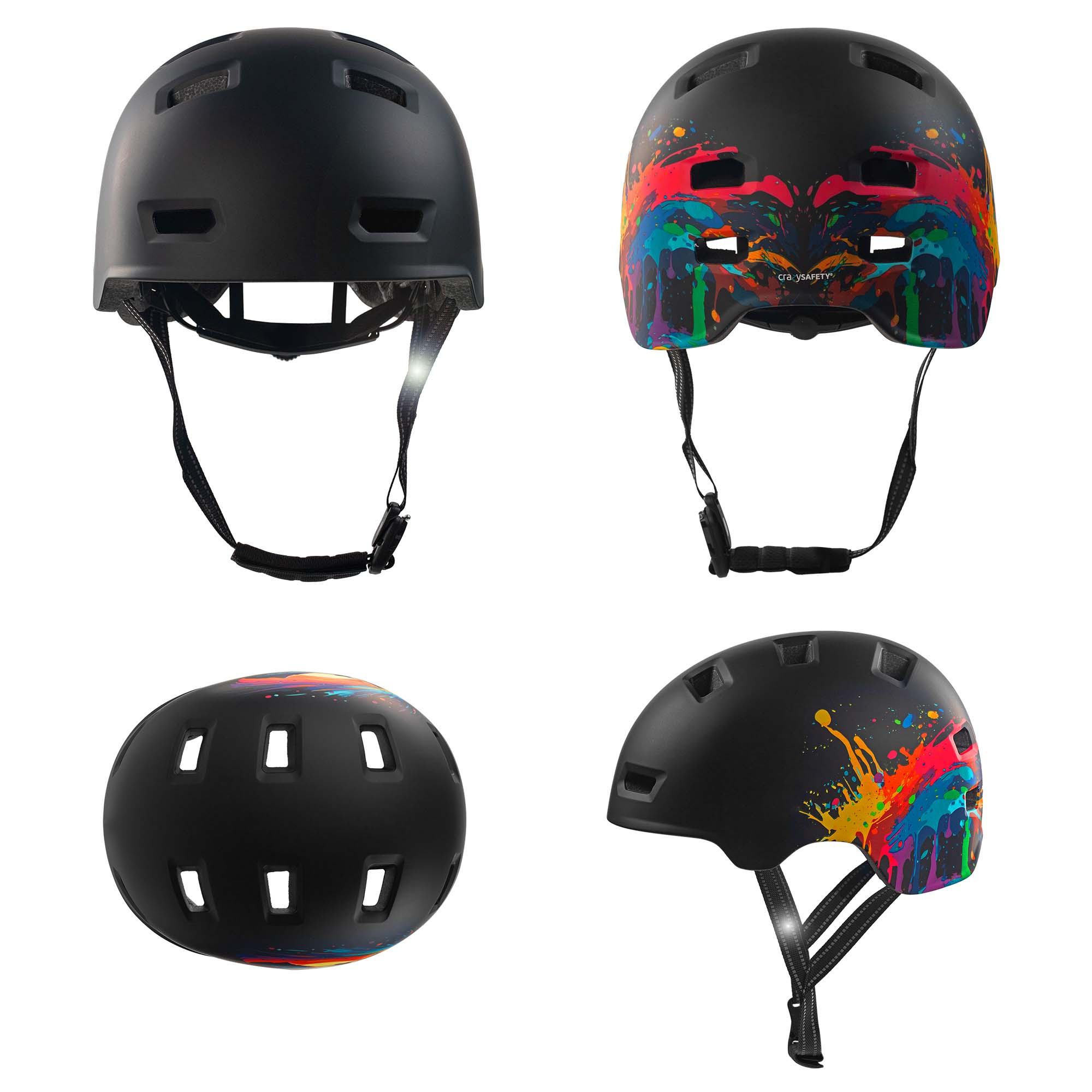 RAMPAGE skater bicycle helmet - Urban