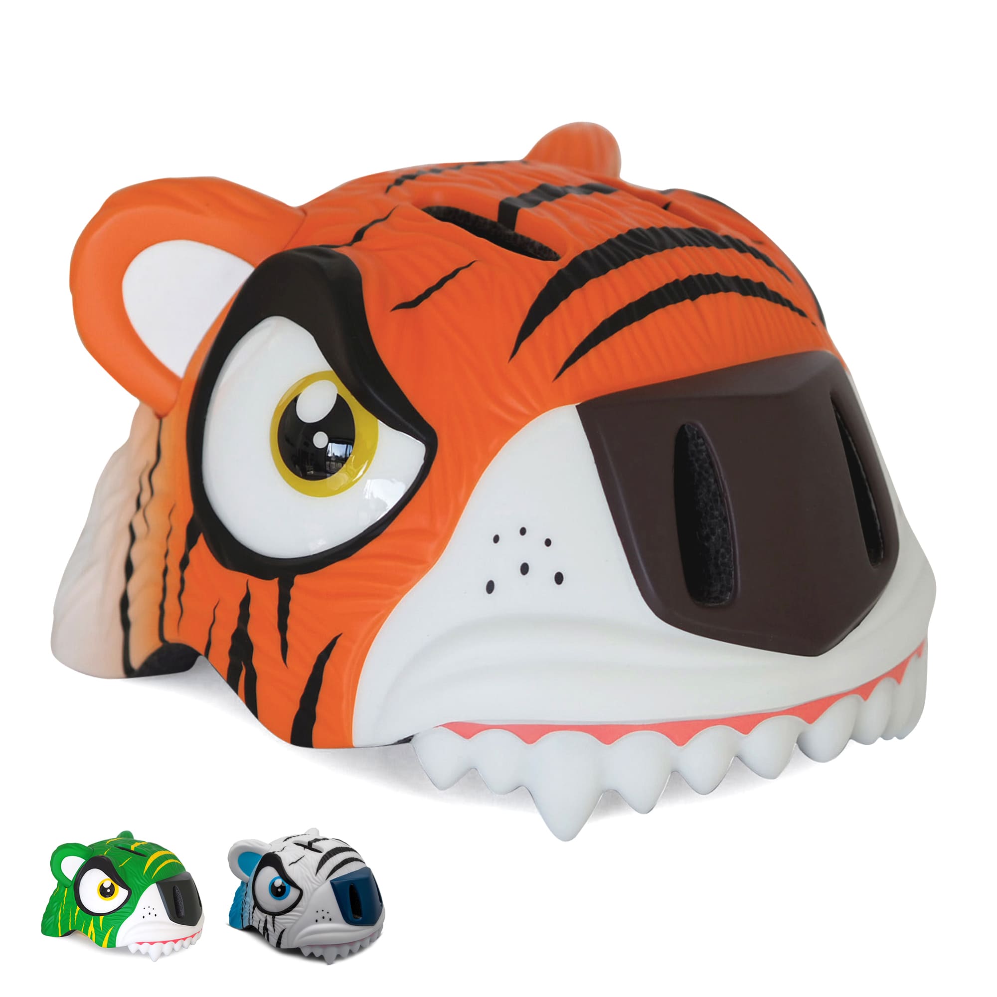 Casco de bicicleta de tigre