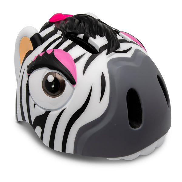 Zebra bicycle helmet