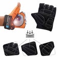 Cargar la imagen en la vista de la galería, Crazy Safety Bicycle gloves Cycling gloves with reflective eyes
