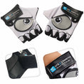 Cargar la imagen en la vista de la galería, Crazy Safety Bicycle gloves Cycling gloves with reflective eyes
