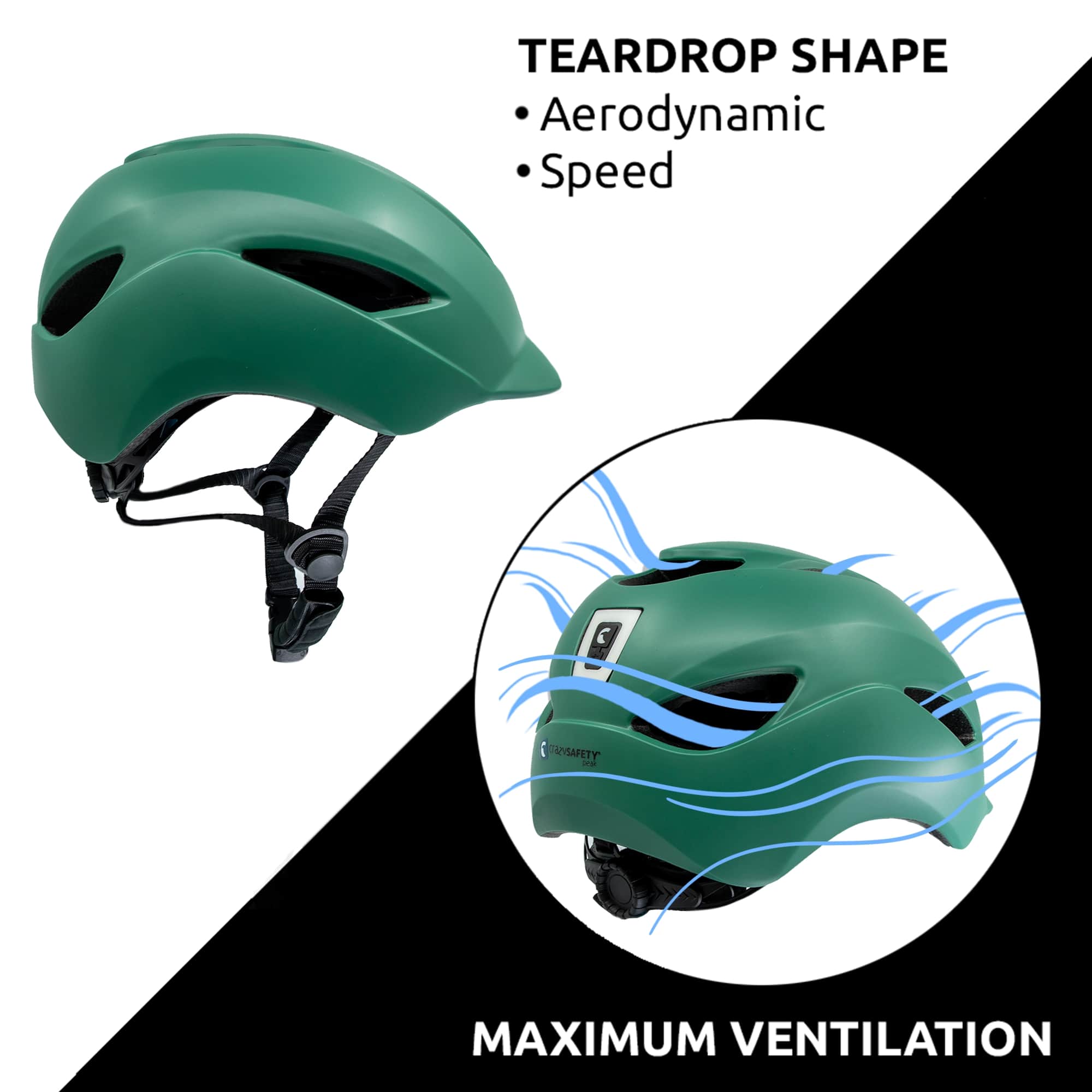 Crazy Safety Bicycle helmet Aero urban bicycle helmet