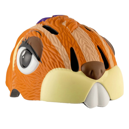 Crazy Safety Bicycle helmet Brown / S (49-55cm) Squirrel bicycle helmet