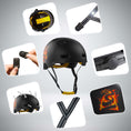 Charger l'image dans la visionneuse de la galerie, Crazy Safety Bicycle helmet RAMPAGE skater bicycle helmet - Jungle
