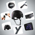 Charger l'image dans la visionneuse de la galerie, Crazy Safety Bicycle helmet RAMPAGE skater bicycle helmet - Jungle
