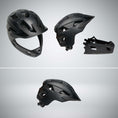 Carica l'immagine nel visualizzatore della galleria, Crazy Safety Bicycle helmet TITAN fullface bicycle helmet
