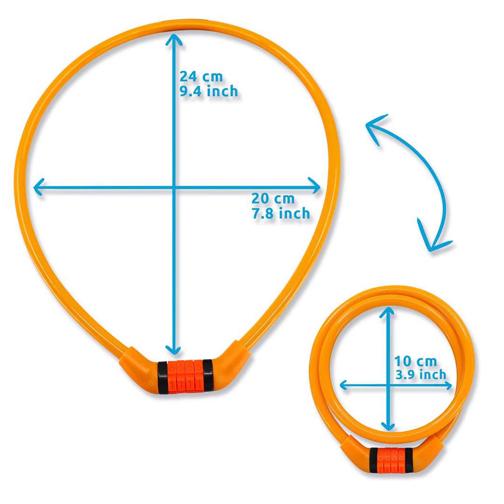 Crazy Safety Bicycle lock Code lock