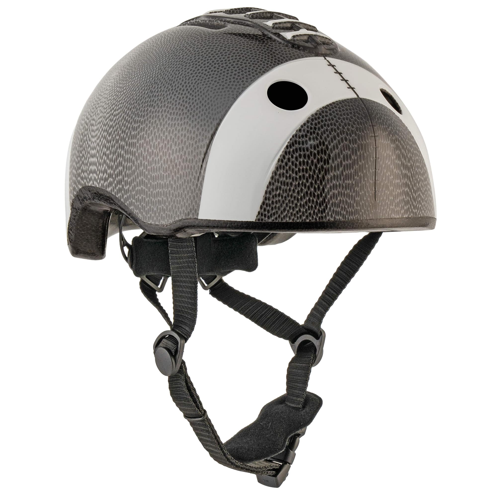 Black American Football Bicycle Helmet