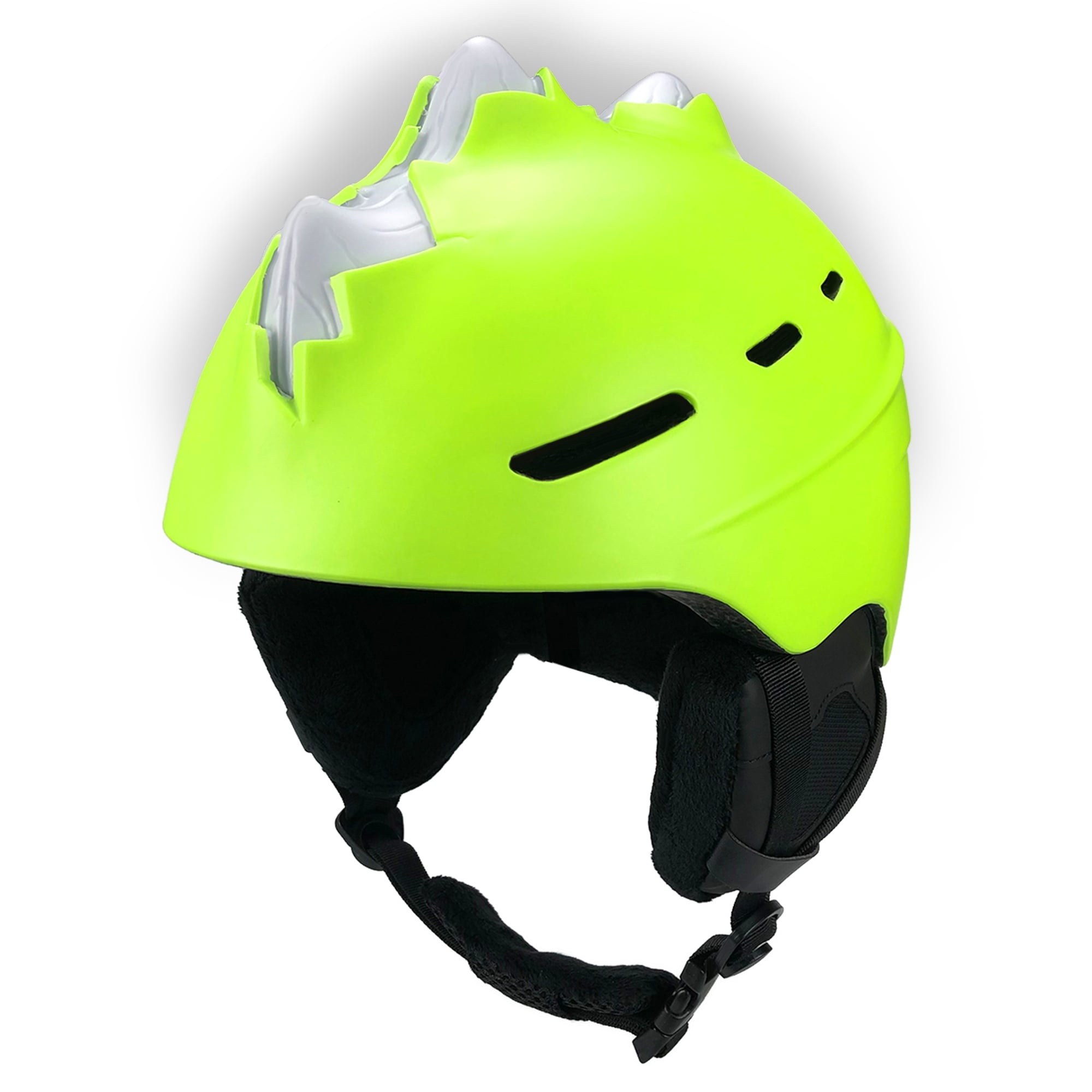 Bone Spike Ski Helmet - Black