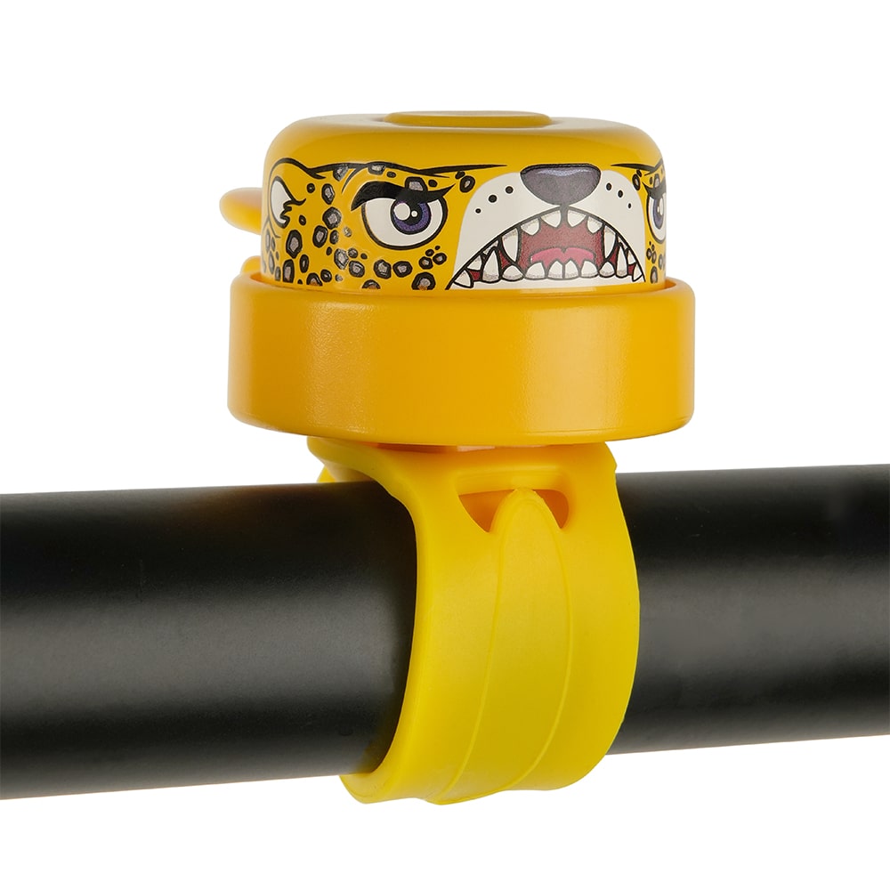Leopard Bicycle Bell - Yellow