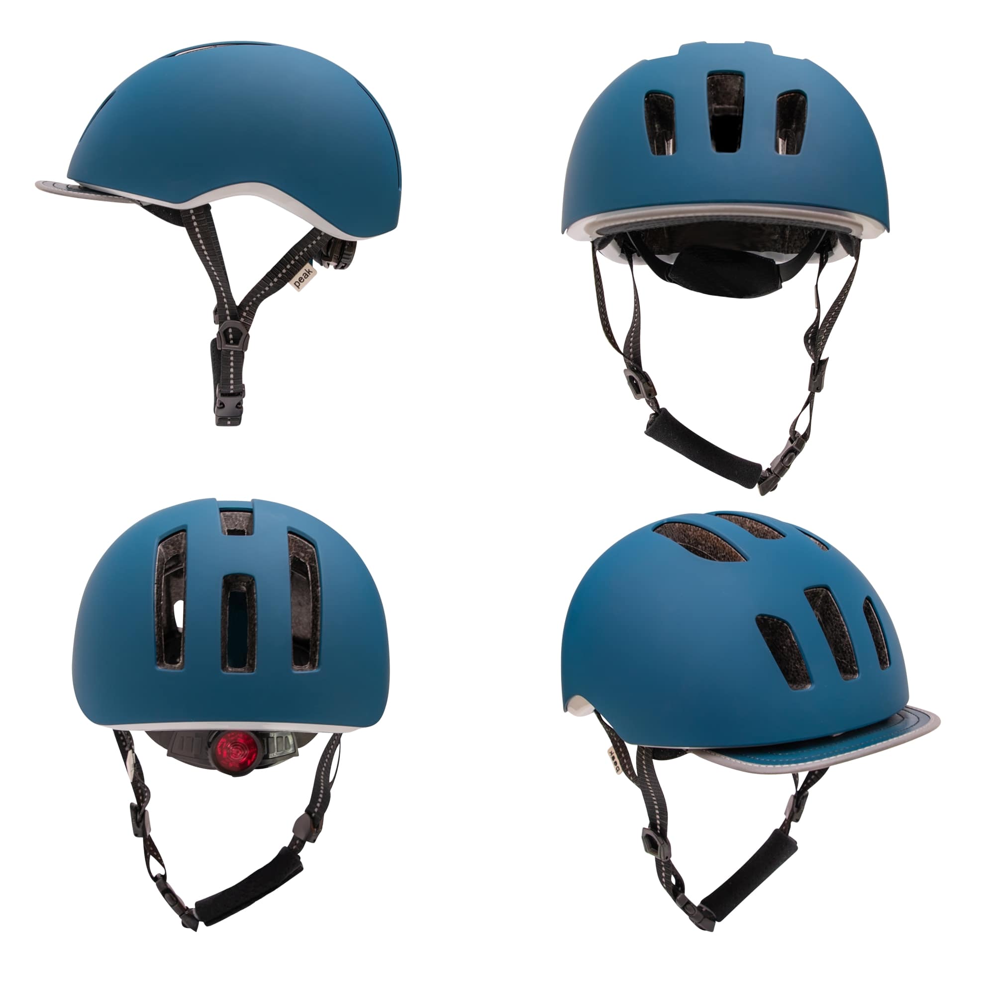 Bicycle Helmet - Blue/Petrol